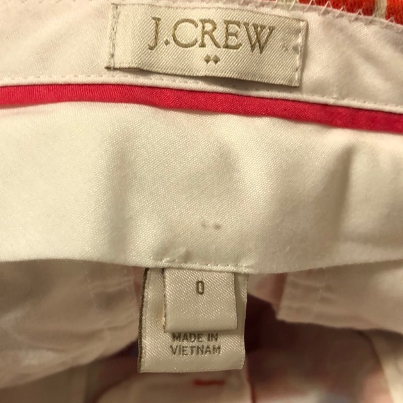 J Crew 3in Floral Shorts Size 0 - Picture 2 of 2